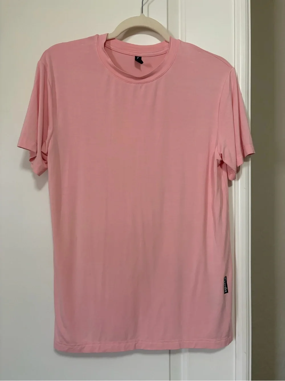 🎀Comfrt Cloud Loungwear Baby Pink Wide-Leg Lounge Pants & S/S Tee Set🎀